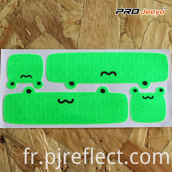 Reflective Soft High Bright Frog Patches For Cycling